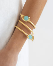 Villa Artemis Aqua Wrap Bracelet