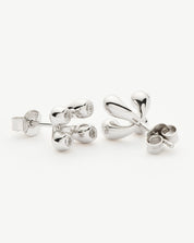 Atom Stud Earrings | Sterling Silver