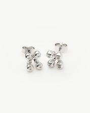 Atom Stud Earrings | Sterling Silver