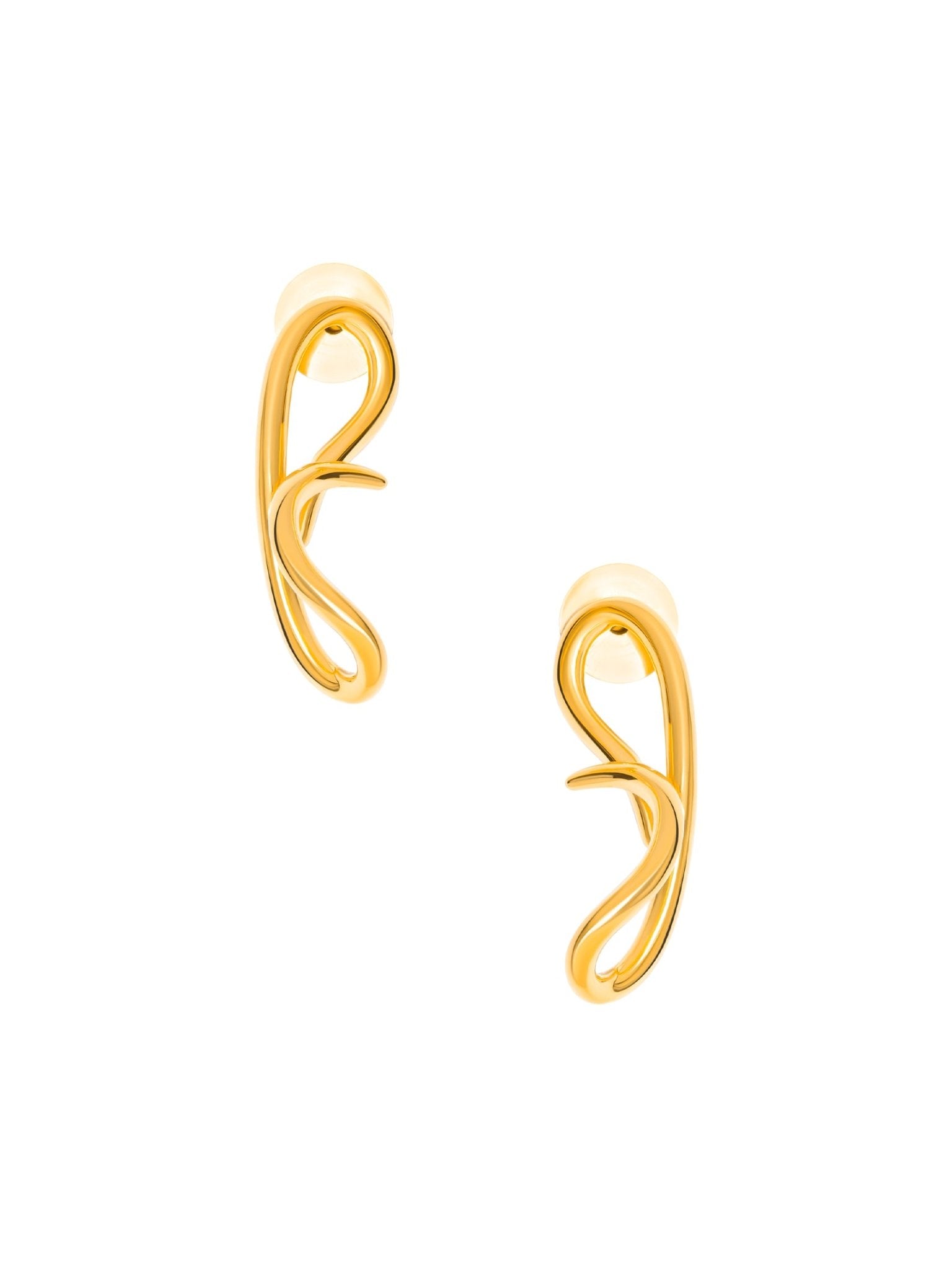 Baby Twist Link Earrings