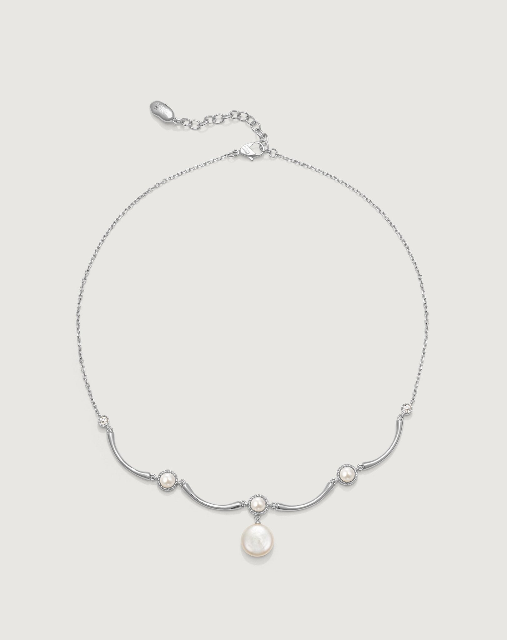 Bamboo Pearl Necklace