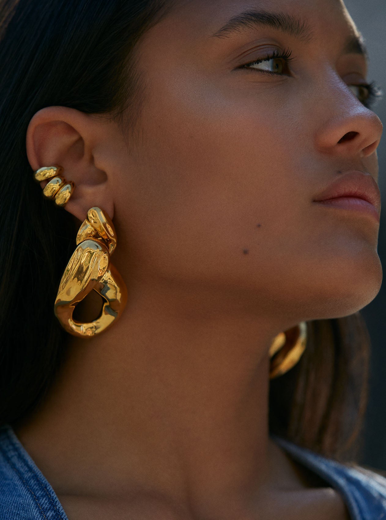 Beyoncé - Textured Link Earrings