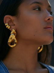 Beyoncé - Textured Link Earrings