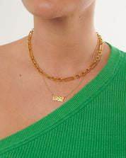 Birth Year Necklace  - Year 1992 | 18k Gold Vermeil