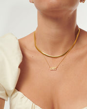 Birth Year Necklace  - Year 1997 | 18k Gold Vermeil