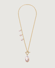 Breaking Dawn Baroque Pearl Necklace