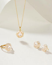 Camellia Jewelry Set