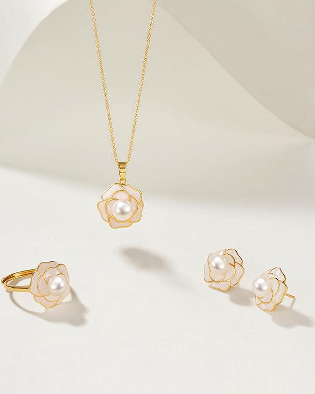 Camellia Jewelry Set