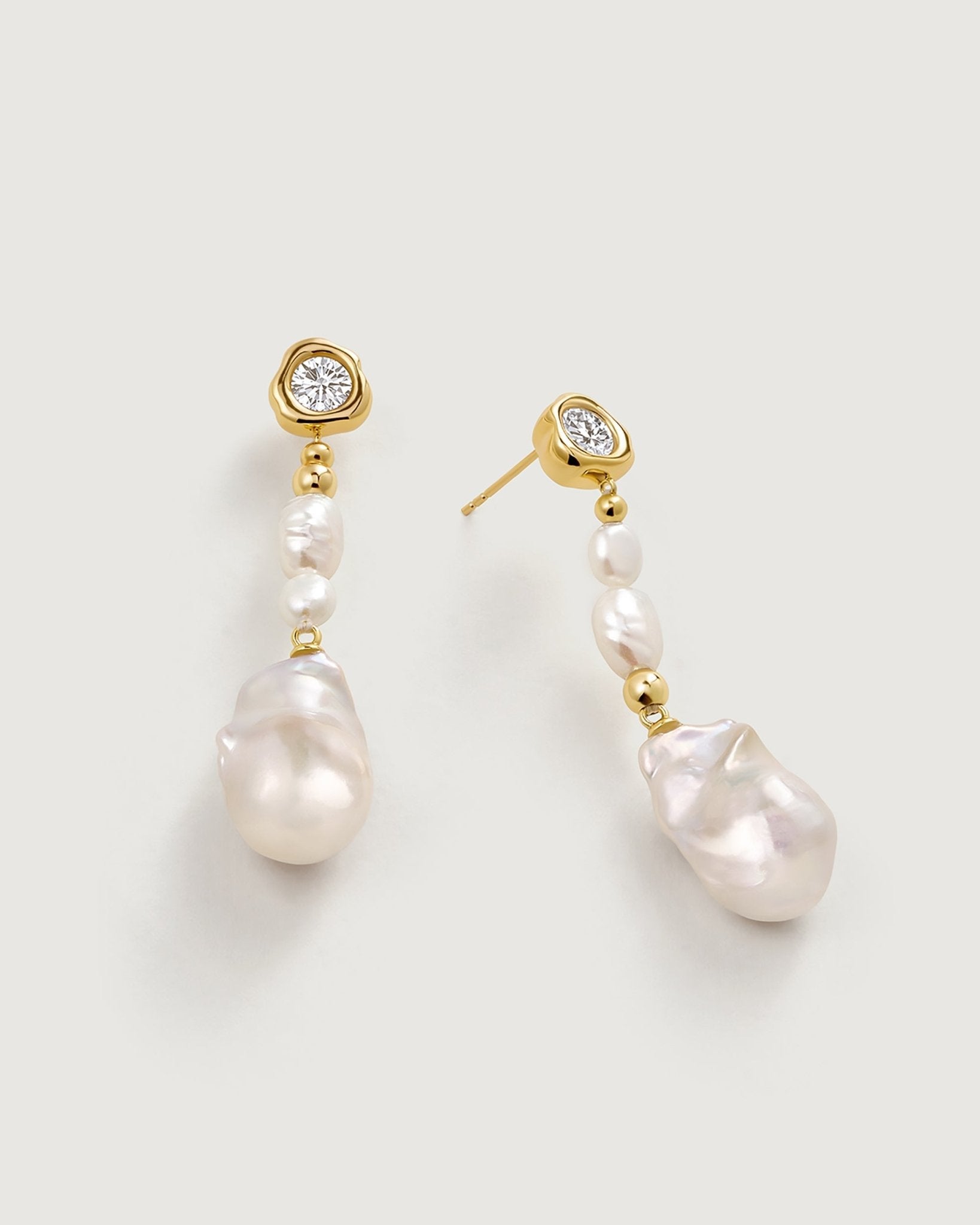 Champagne bubbles Earring