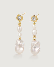 Champagne bubbles Earring