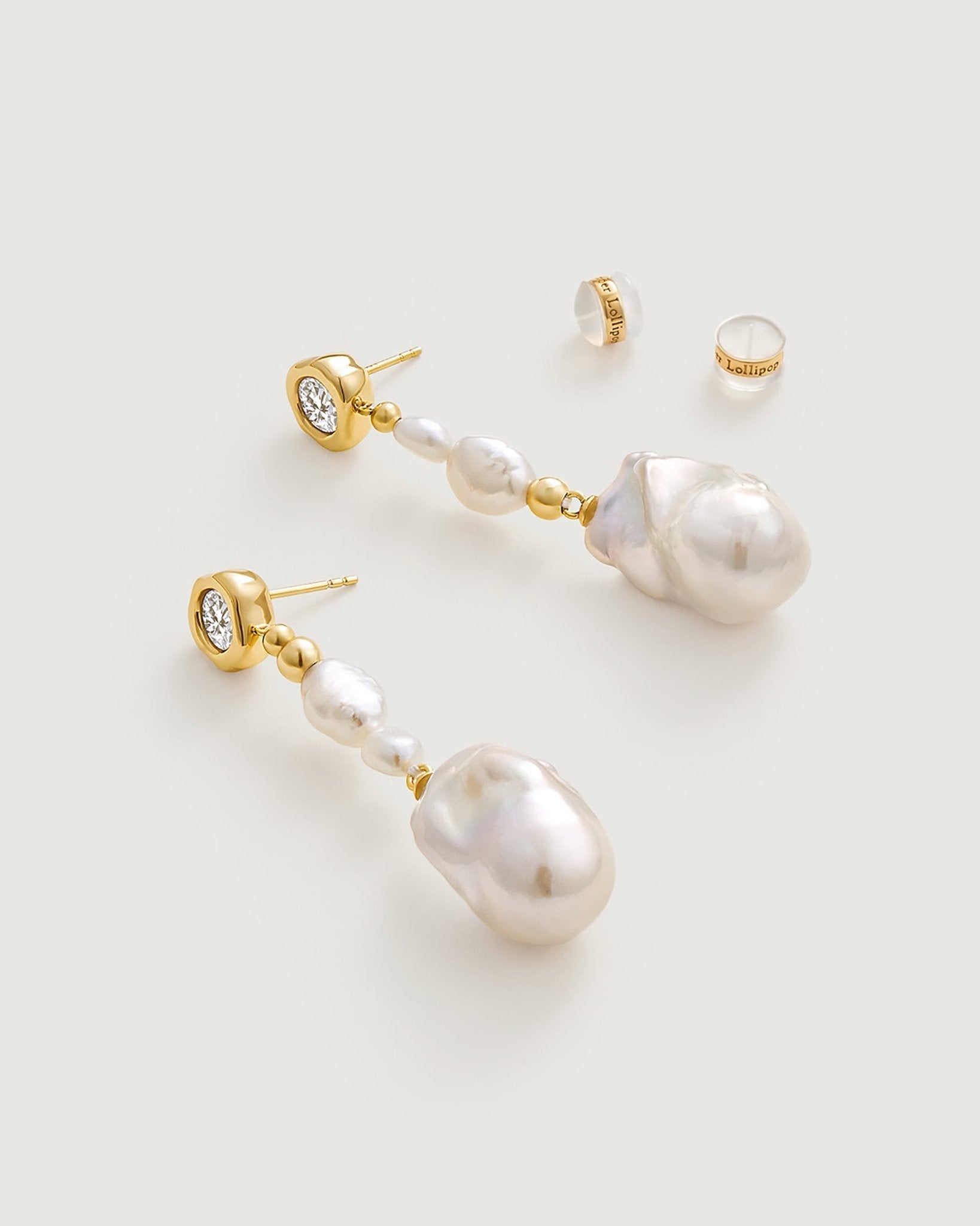 Champagne bubbles Earring