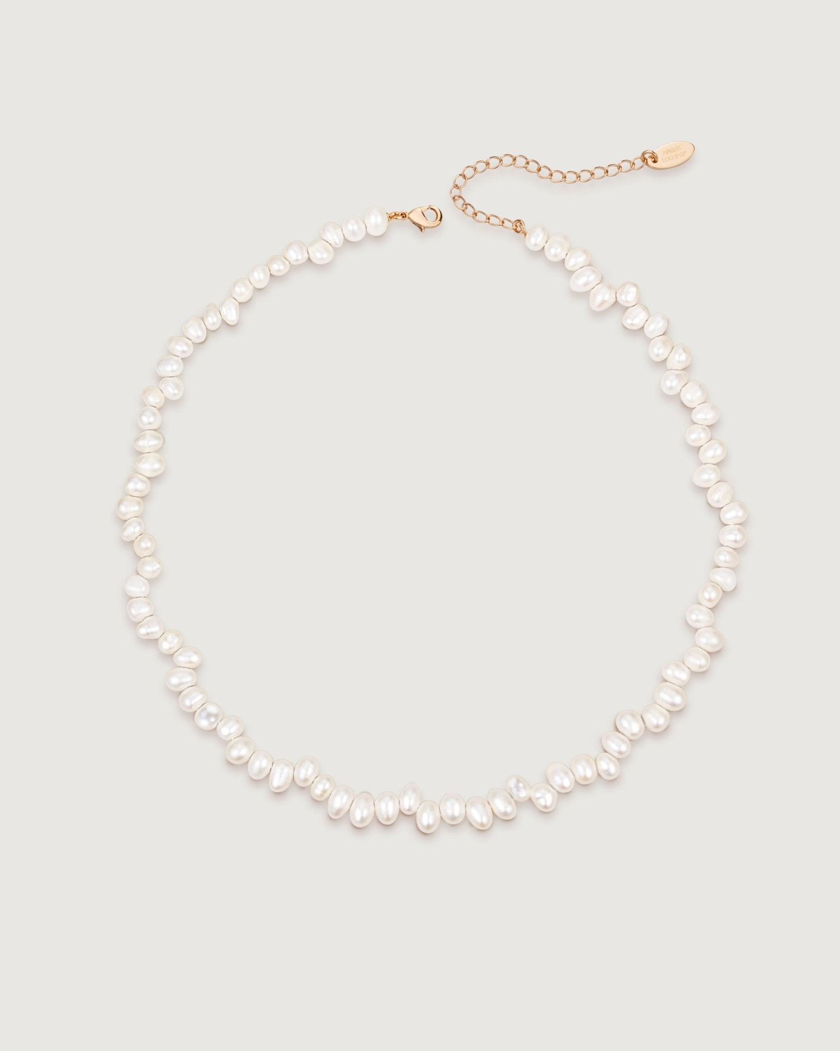 IVE-Choker Pearl Necklace