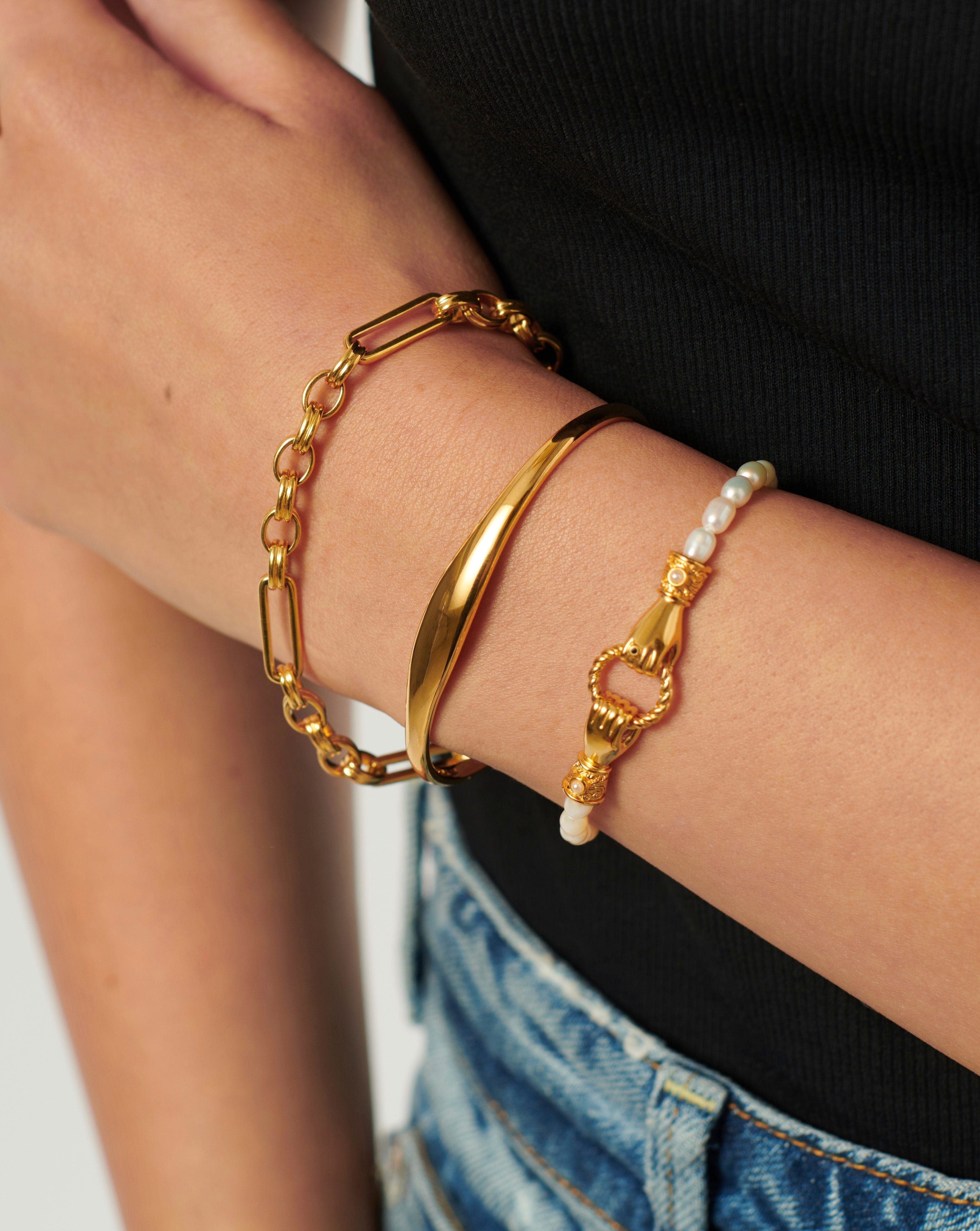 Classic Cuff Bracelet | 18k Gold Vermeil