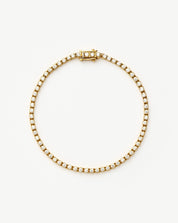 Classic Tennis Bracelet | 18k Gold Vermeil Cubic Zirconia