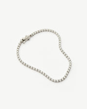 Classic Tennis Bracelet | Sterling Silver Cubic Zirconia