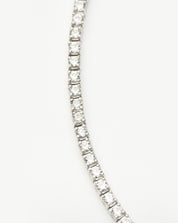 Classic Tennis Necklace | Sterling Silver Cubic Zirconia