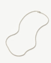 Classic Tennis Necklace | Sterling Silver Cubic Zirconia