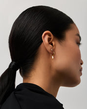 Claw Hoop & Stud Earrings Set | 18k Gold Vermeil