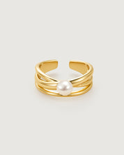 Connection Pearl Ring