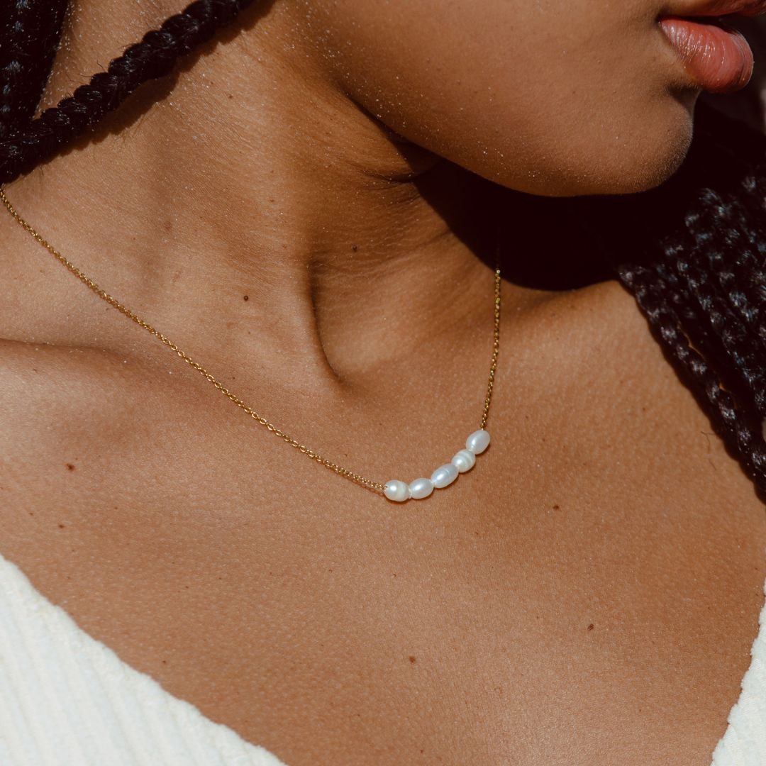 Dainty Freshwater Pearl Necklace