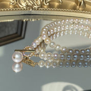 Fashion Freshwater Pearl Collar Pendant Necklace