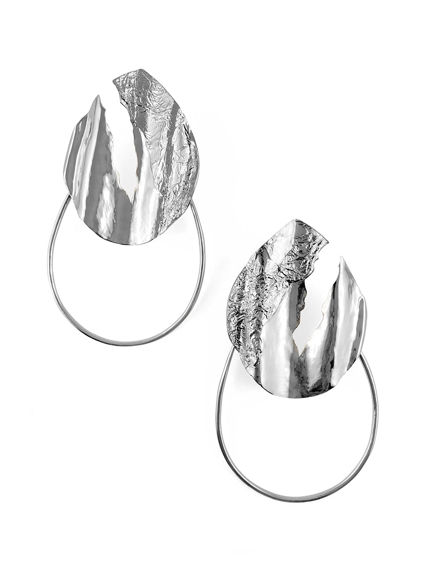 Drew Barrymore - Textured Hoops