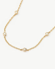 Fine Floating Diamond Bracelet | 14k Solid Gold