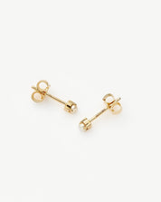 Fine Pearl Stud Earrings | 14k Solid Gold/Pearl