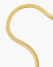 Flat Snake Chain Necklace