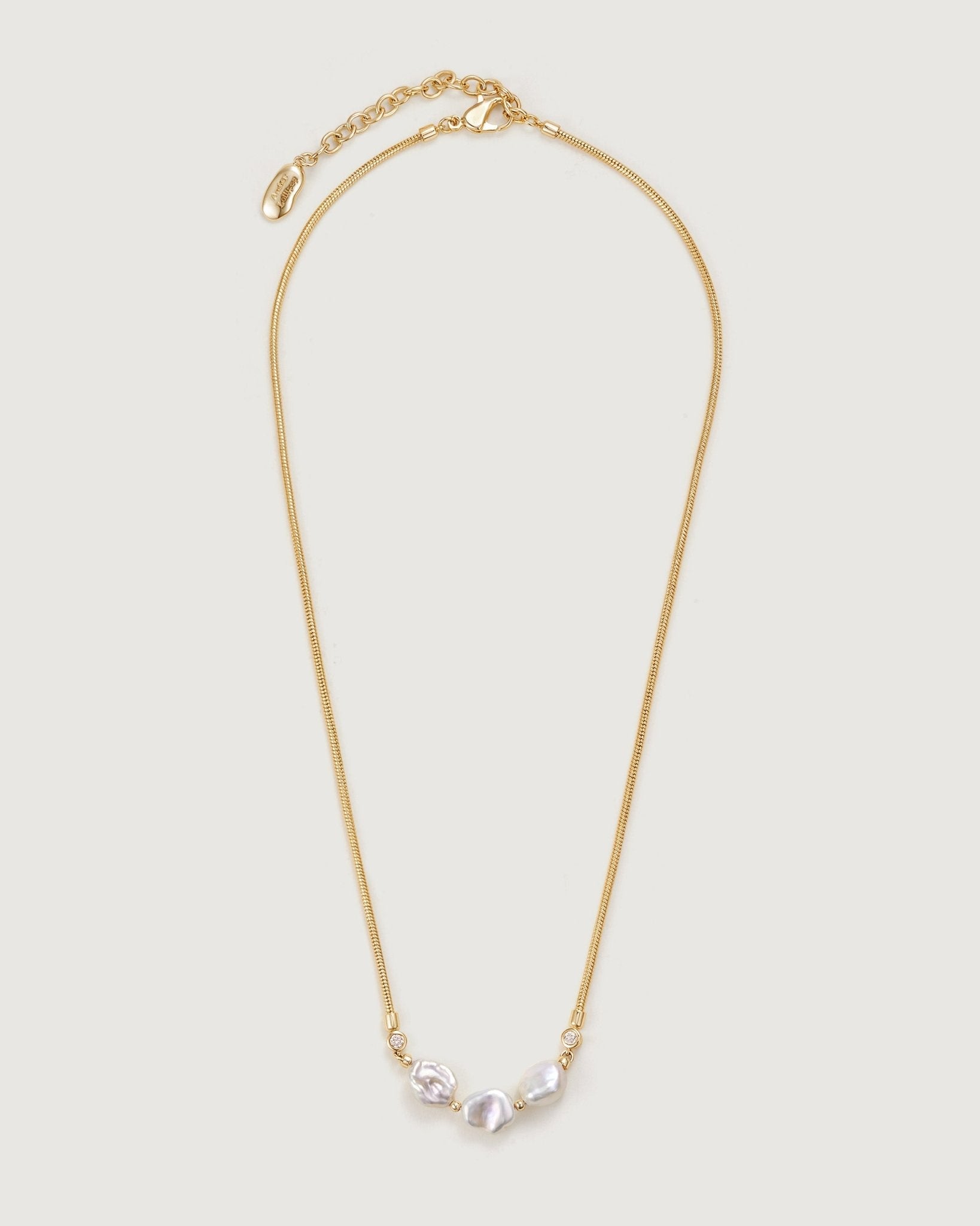 Floriography Jasmine Pearl Necklace