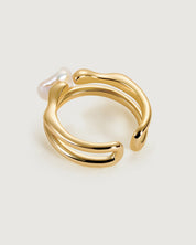 Floriography Jasmine Pearl Ring