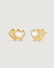 Follow Heart Stud Earring