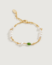 Forest Elf Baroque Pearl Bracelet