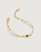 Forest Elf Baroque Pearl Bracelet