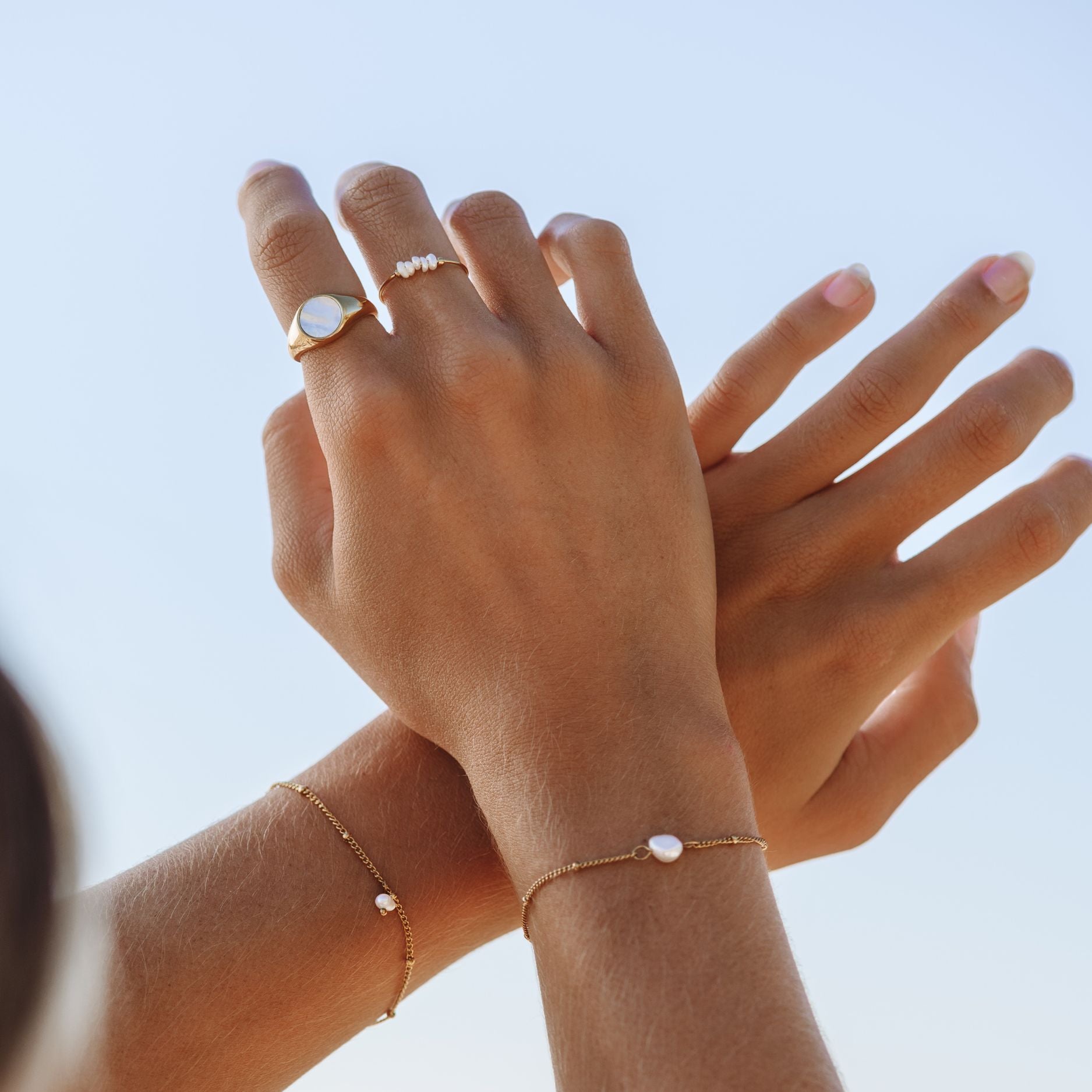 Tiny Pearl Bracelet