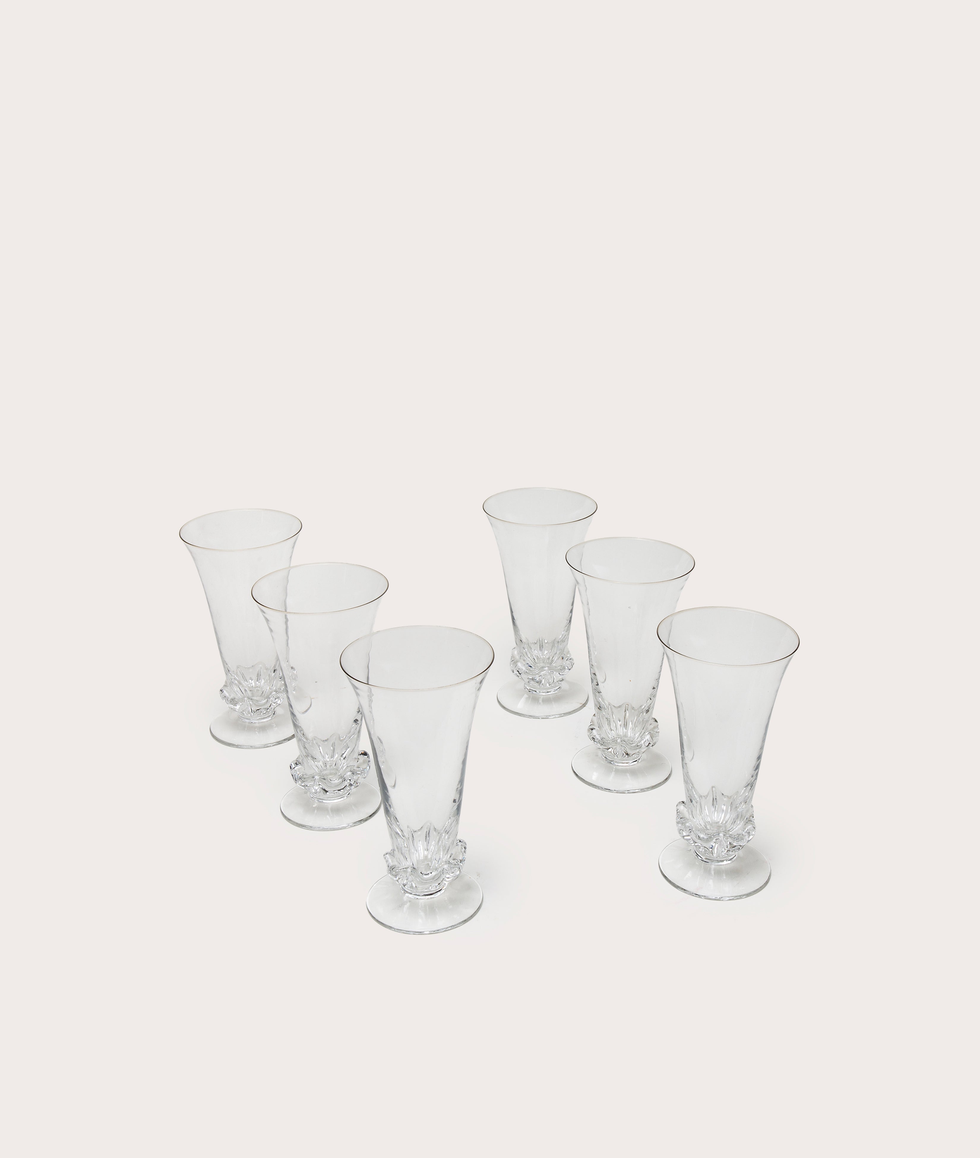 Tall Glasses, Set of 6