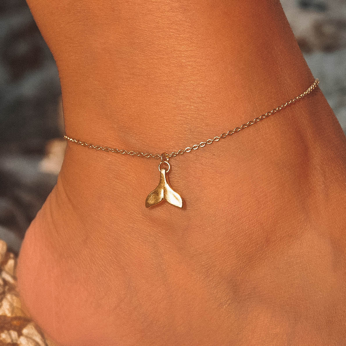 Whale Anklet