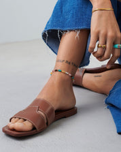 Good Vibes Multi Beaded Anklet