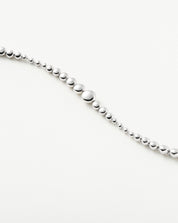 Graduated Beaded Bracelet | Sterling Silver