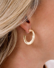 Hammered Hoops