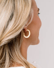 Hammered Hoops