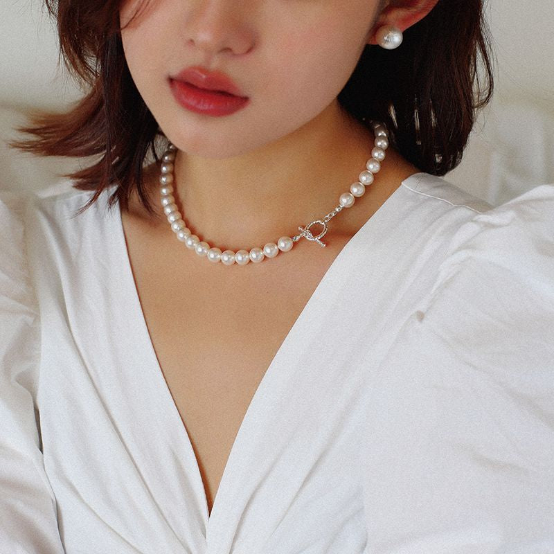 Swarovski White Pearl Necklace