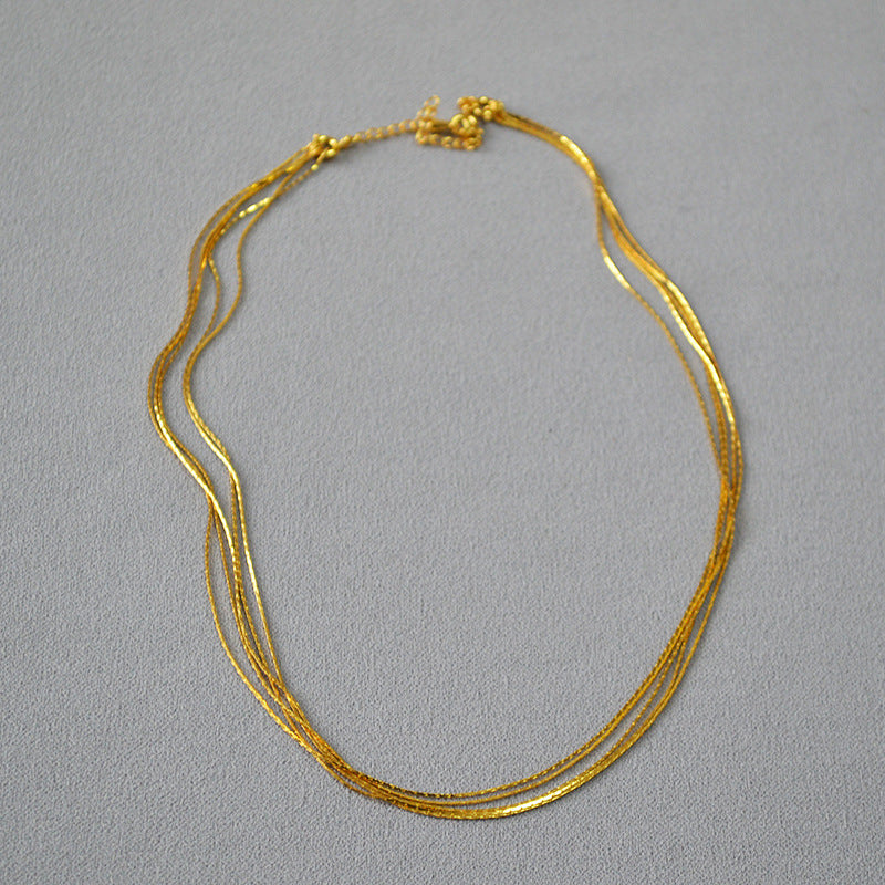 Five Layers Chain Necklace