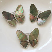 Mother of Shell Butterfly Brooch