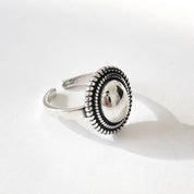 Silver Mirror Ring