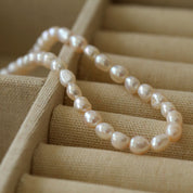 Freshwater Baroque Pearl Beaded Necklace