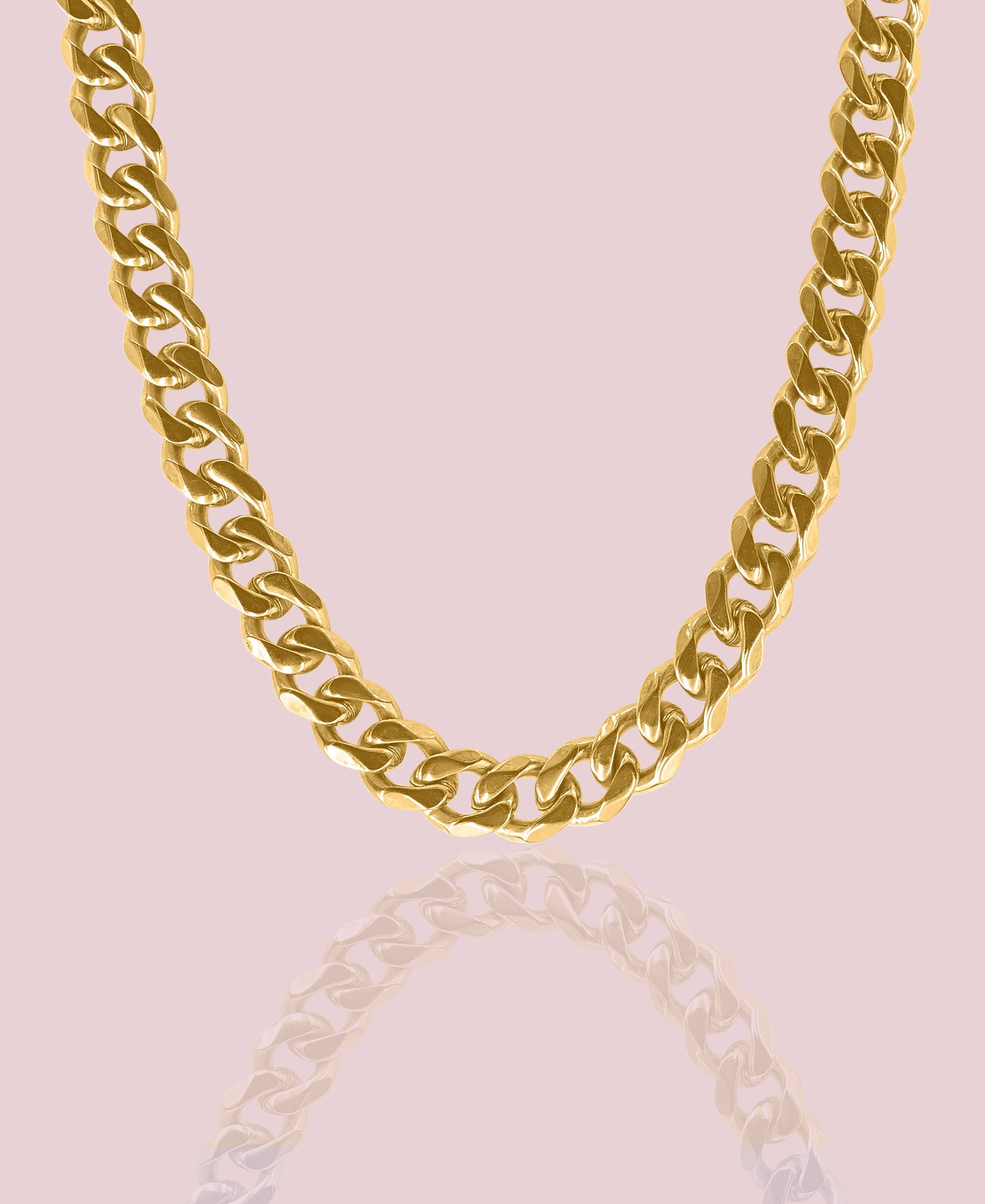 THE CHUNKY CUBAN NECKLACE & BRACELET- LINK COLLECTION