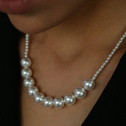 Pearls Beaded Pendant Necklace