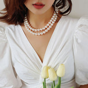 Swarovski White Pearl Necklace