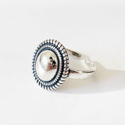 Silver Mirror Ring